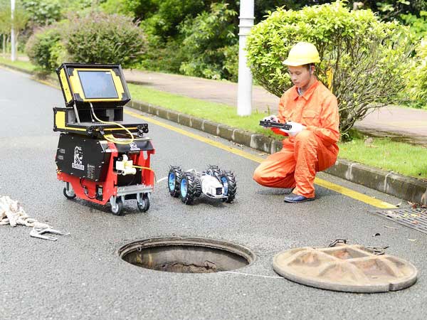 长丰管道机器人检测