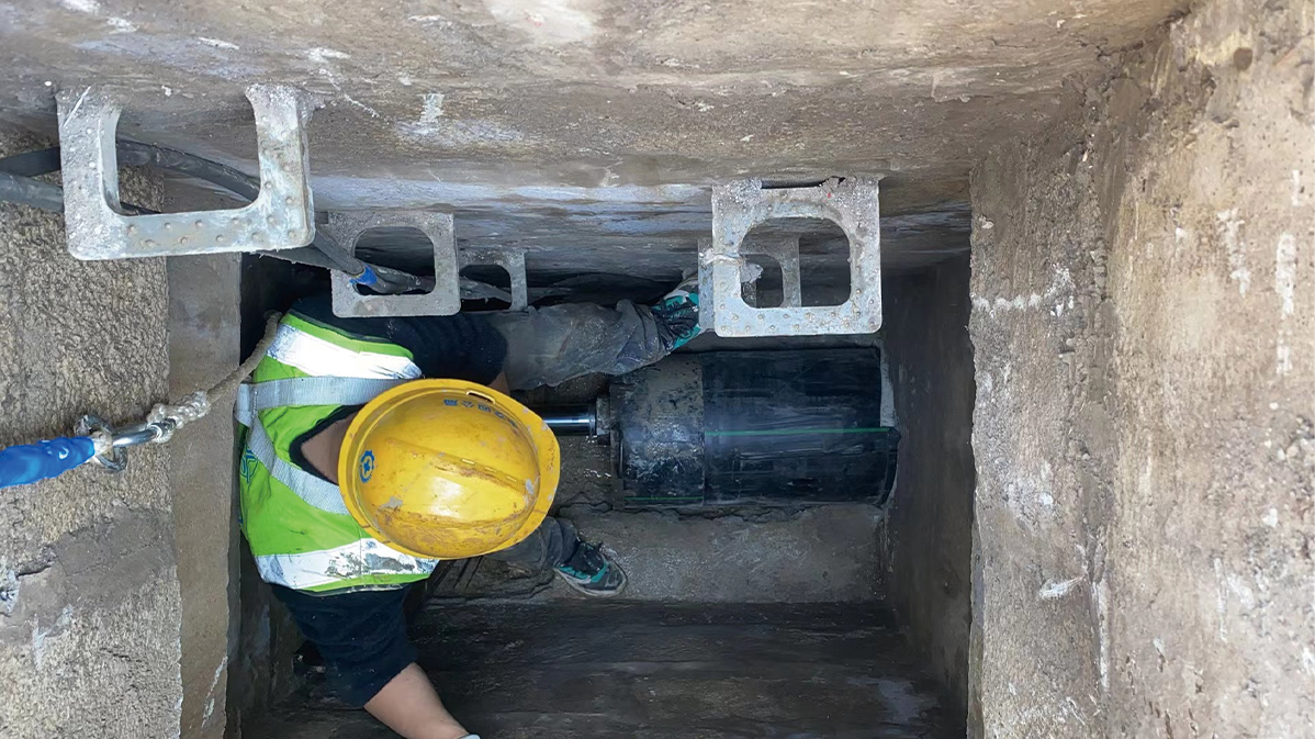 长丰HDPE短管内衬法